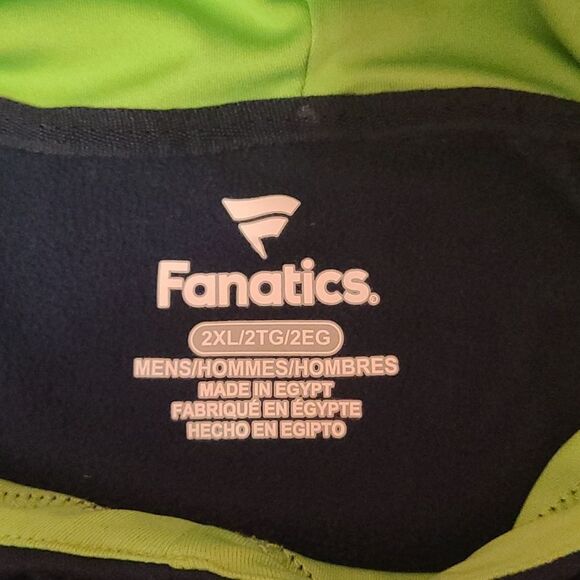 Seattle Seahawks Fanatics On The Ball Pullover Hoodie - College Navy sz 2xl - Picture 4 of 14